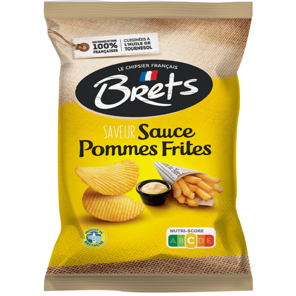 Brets Flavor Potato Fries 10 x 125g