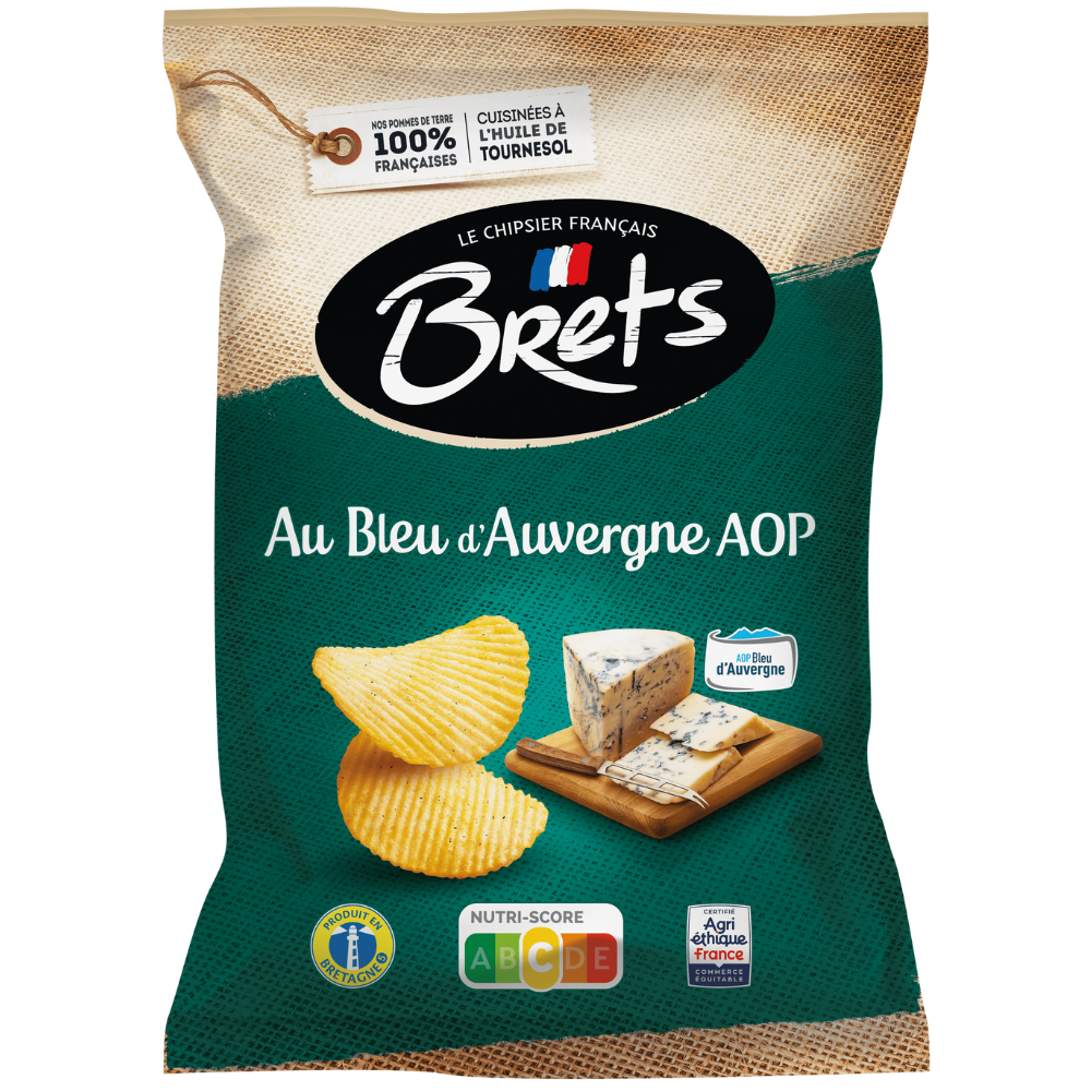 Brets Flavor Auvergne AOP Cheese 10 x 125g
