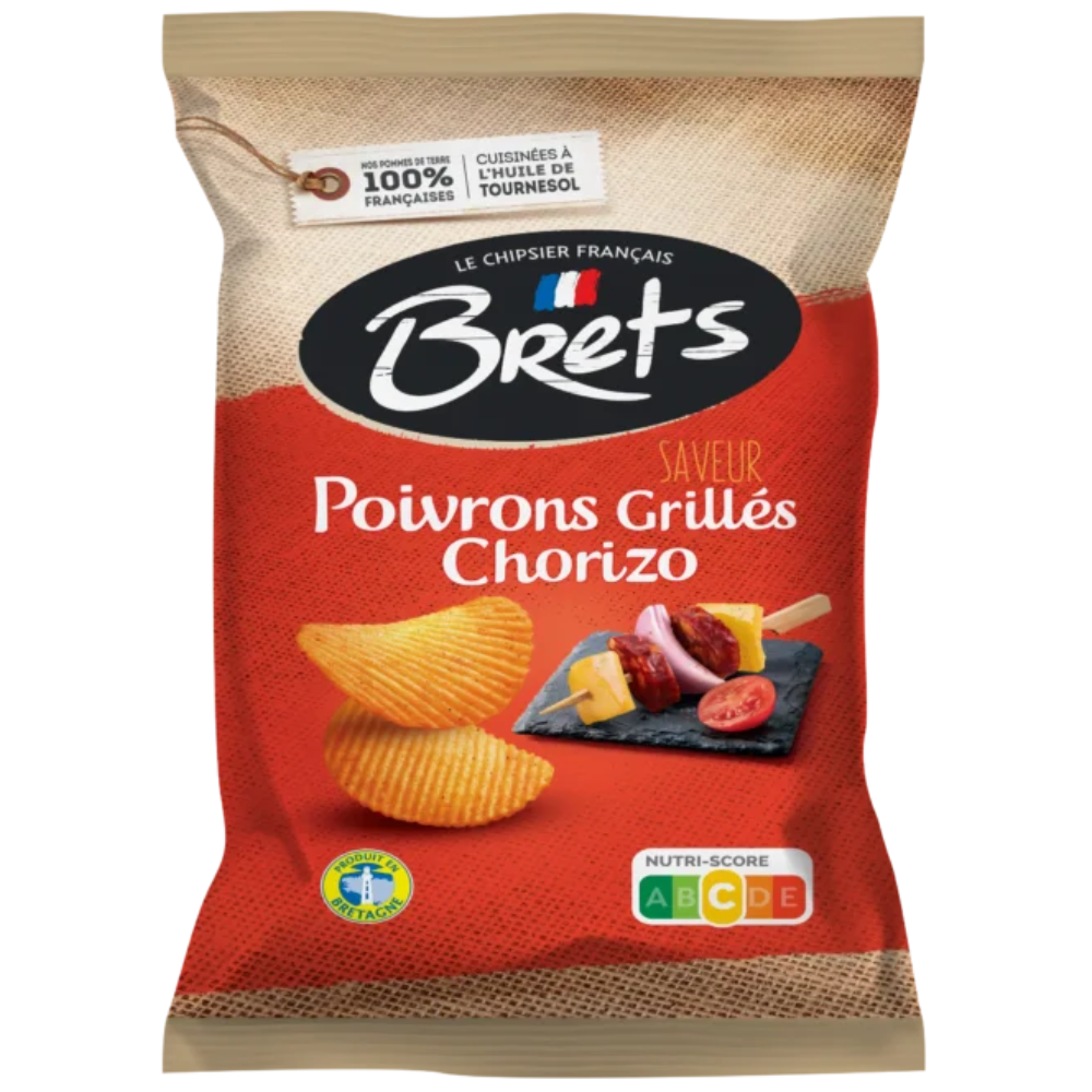Brets Flavour Chorizo Pepper 10 x 125g