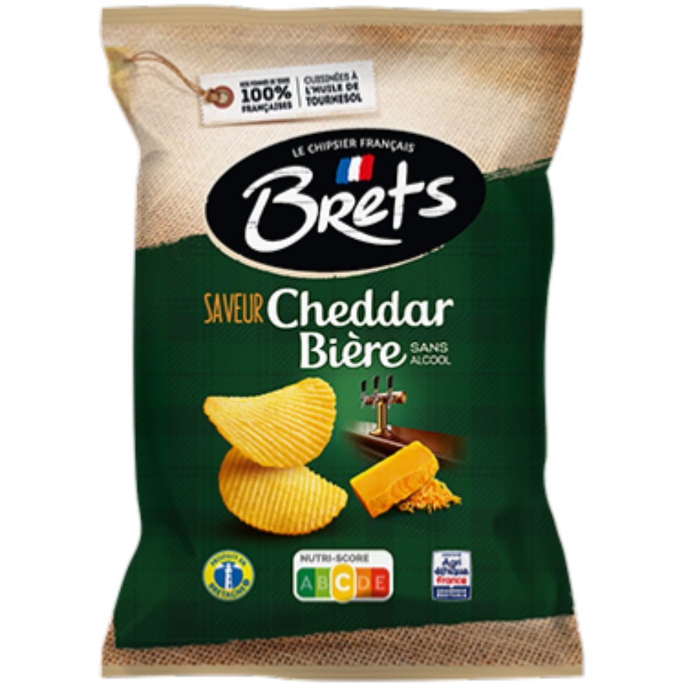 Brets Flavour Cheddar & Beer 10 x 125g