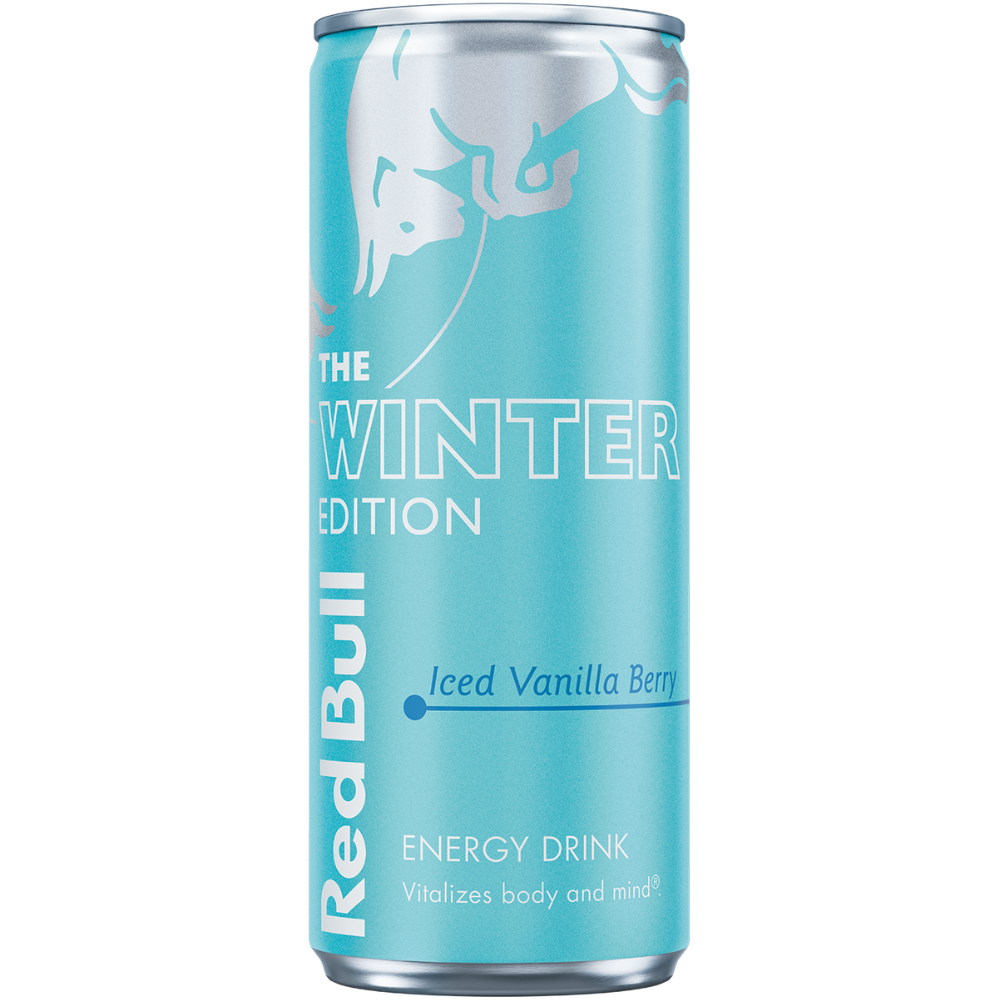 Red Bull Energy Drink Winter Edition Iced Vanilla Berry 12 x 250ml