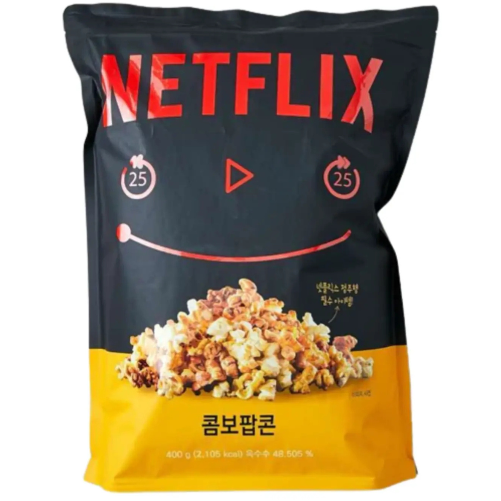 Netflix Combo PopCorn 4 x 400g