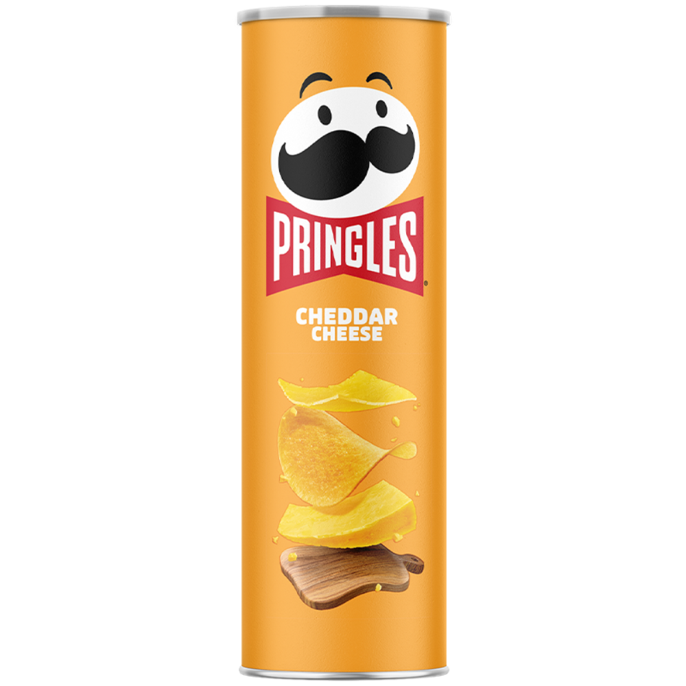 Pringles Chips Cheddar Cheese 14 x 156g DDM 2026-03
