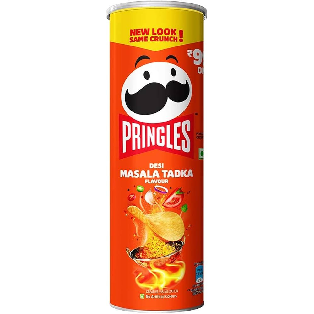Pringles Desi Masala Tadka 16 x 107g DDM 2025-07