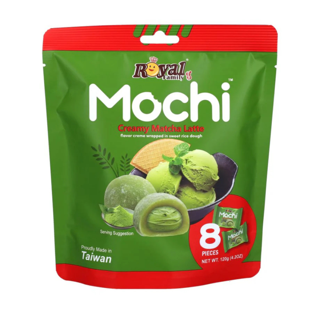 Royal Family Mochi Creamy Matcha Latte 12 x 120g