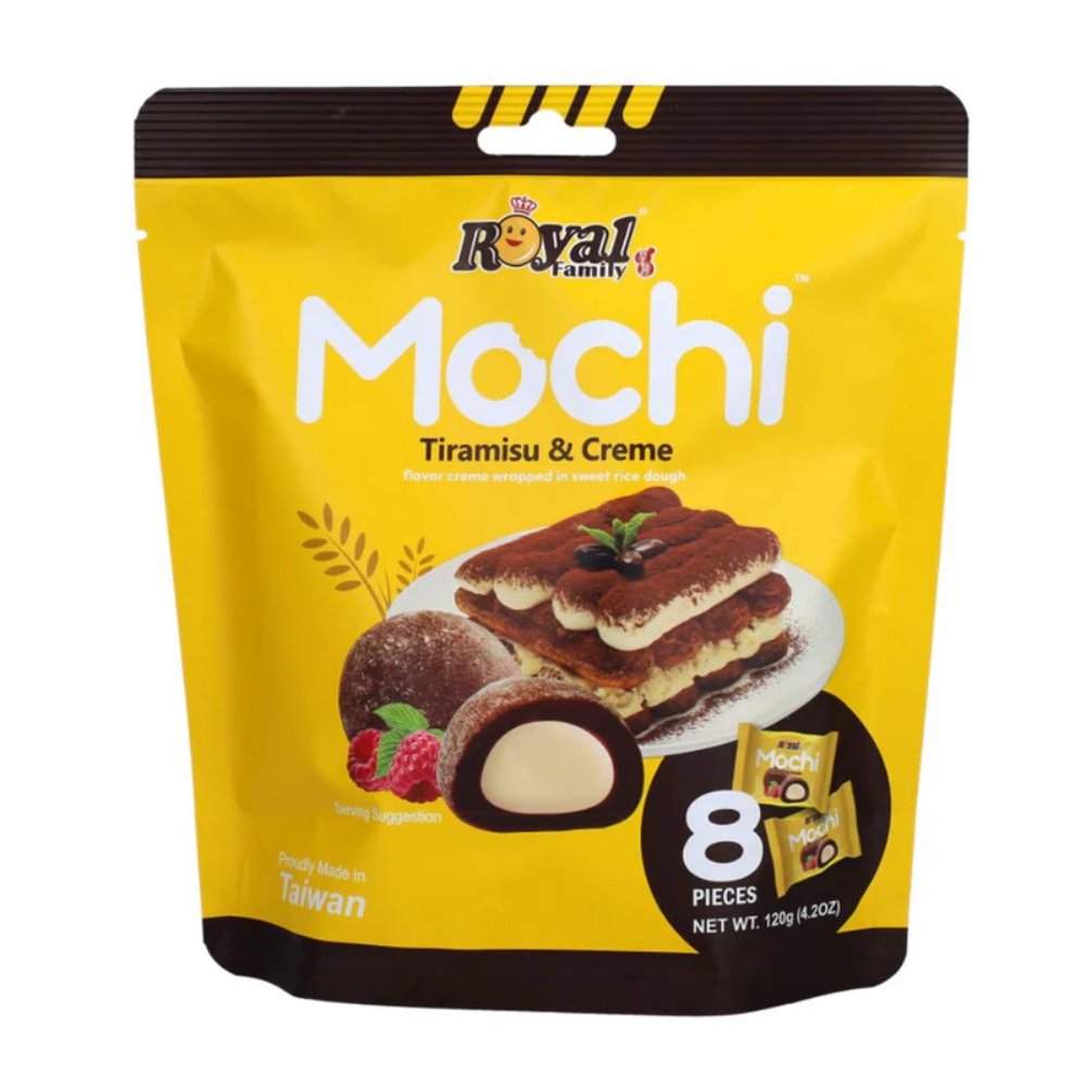 Royal Family Mochi Cream & Tiramisu 12 x 120g
