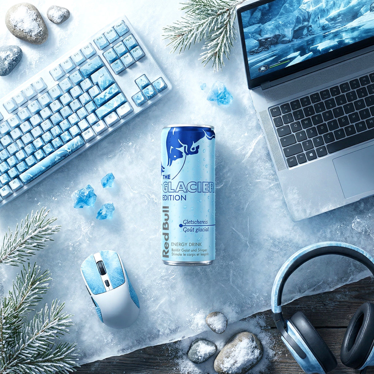 Red Bull Energy Drink Glacier Edition 24 x 250ml
