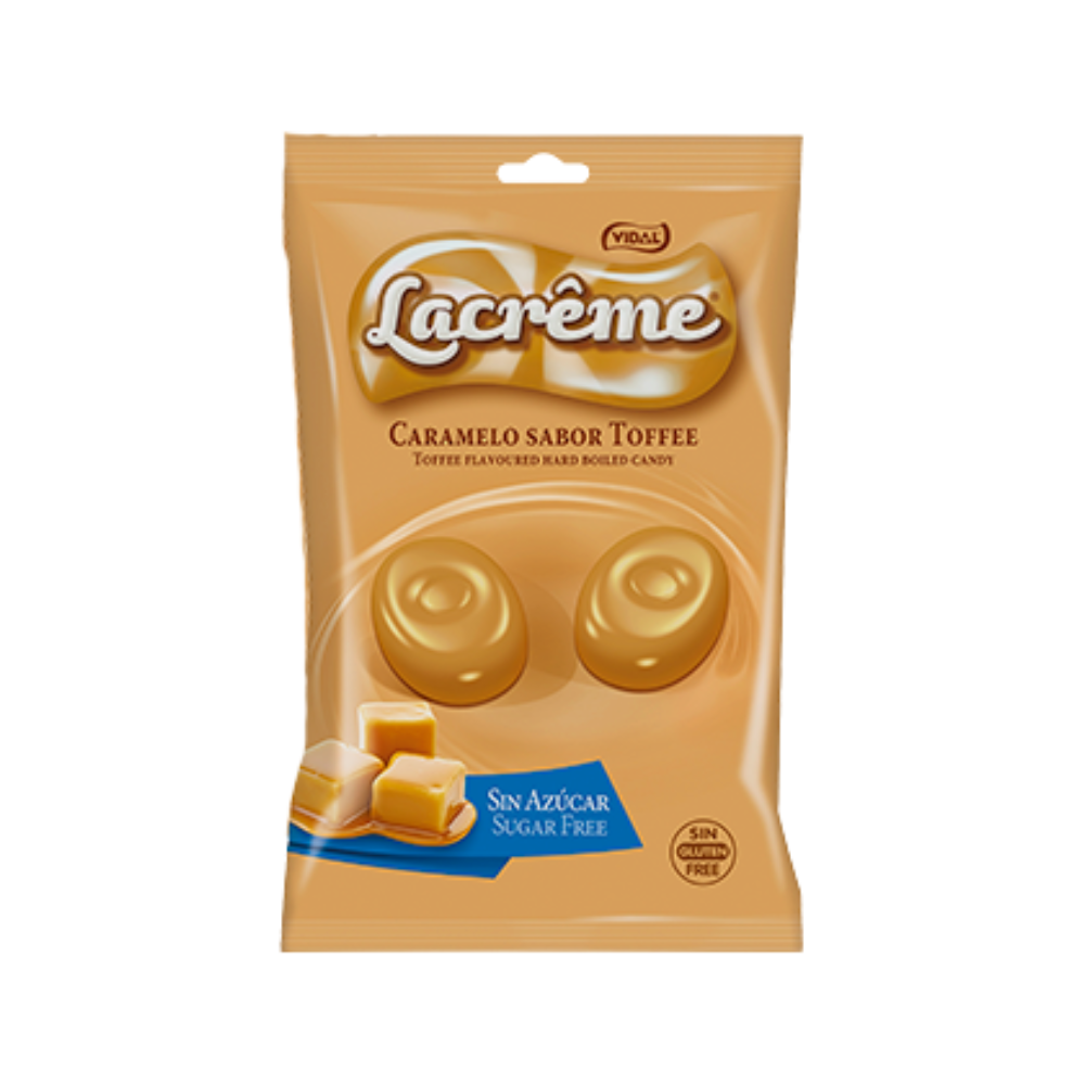 Vidal Lacrême Toffee Flavour 12 x 80g