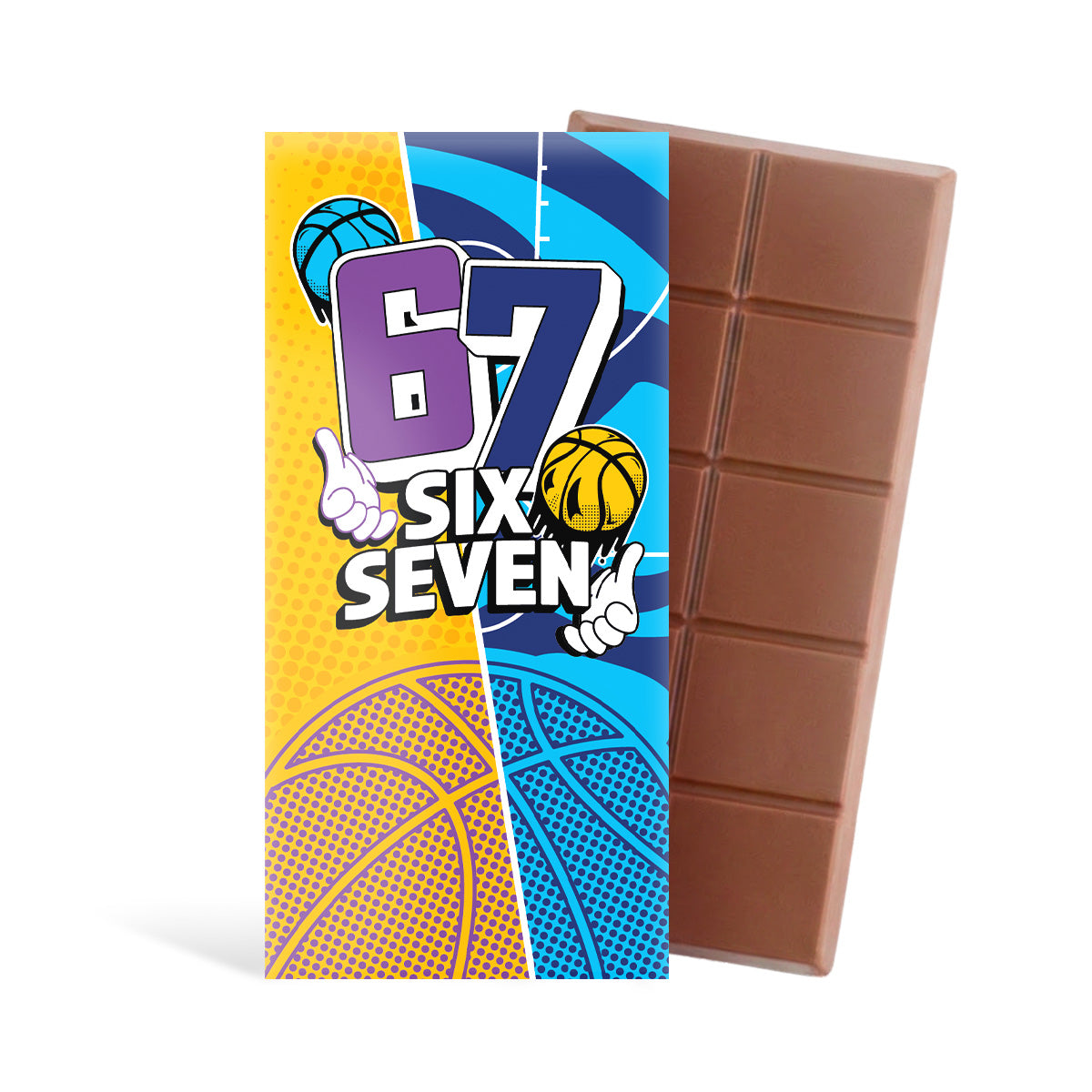 Six Seven Milk Chocolate 10 x 90g