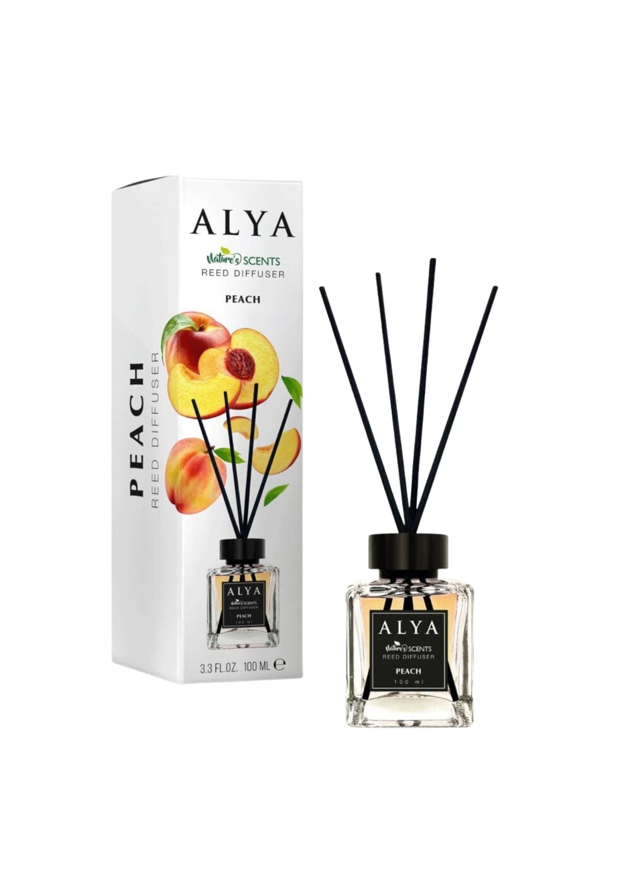 Alya Reed Diffuser Peach 12 x 100ml