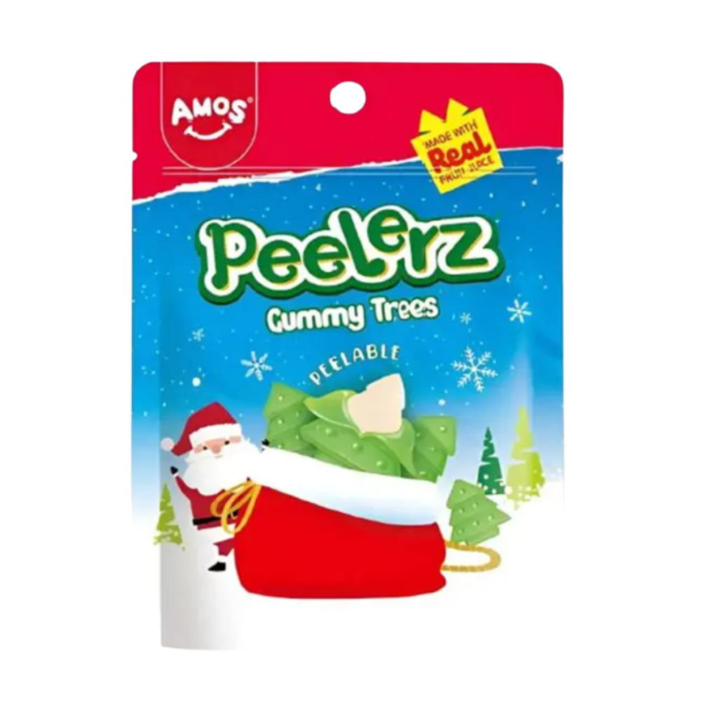 Amos Peelerz Gummy Christmas Trees 24 x 65g