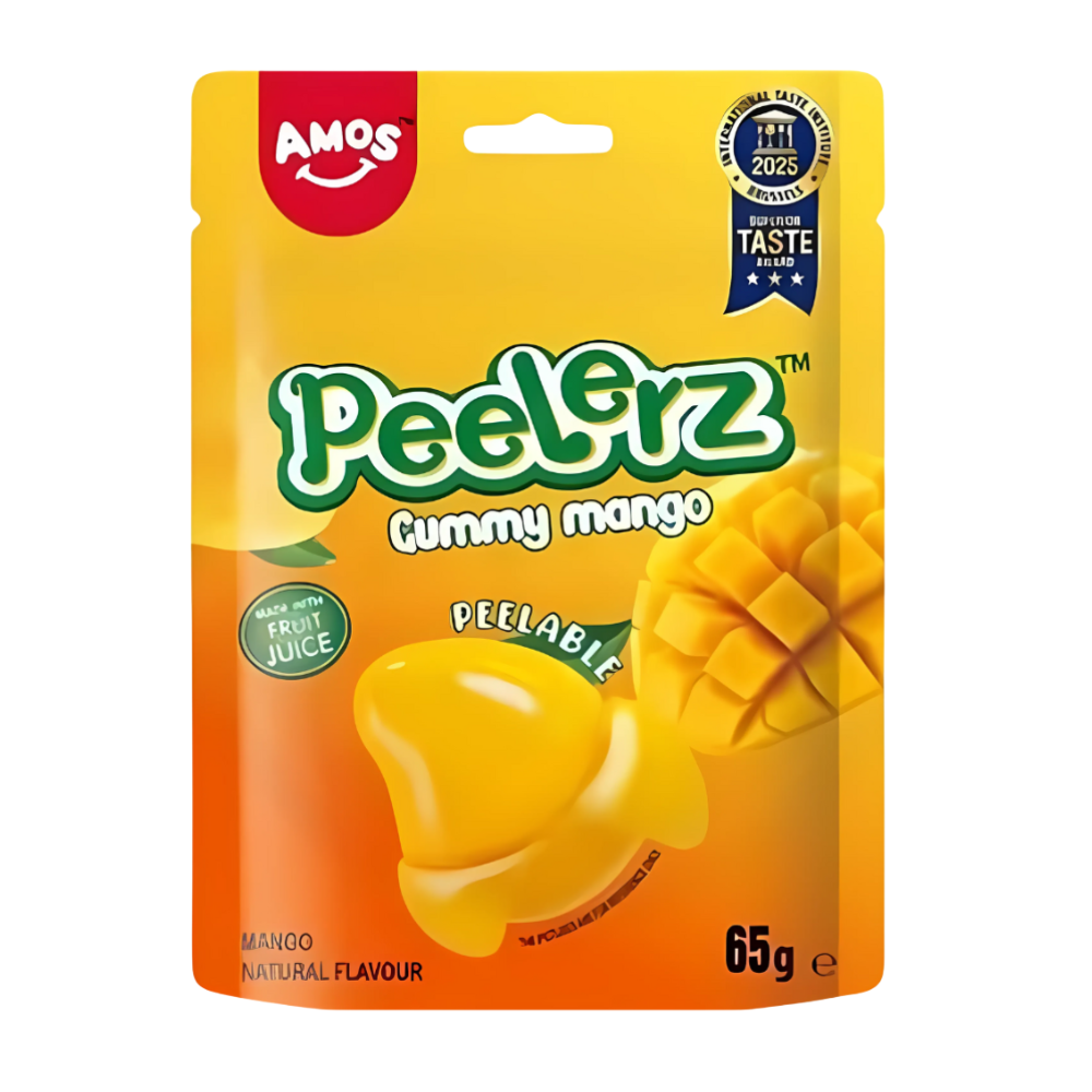 Amos Peelerz Gummy Mango 24 x 65g
