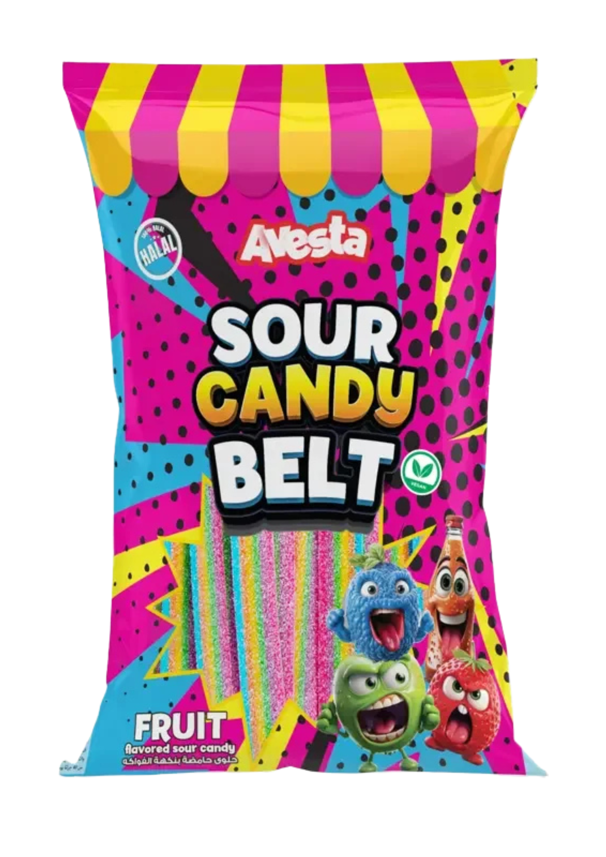 Avesta Sour Belt Fruit 12 x 70g
