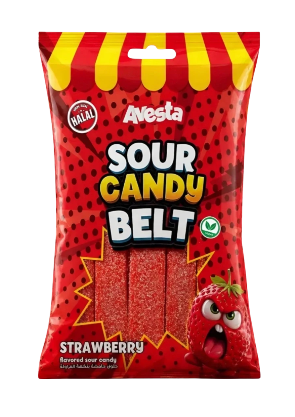 Avesta Sour Belt Strawberry 12 x 70g