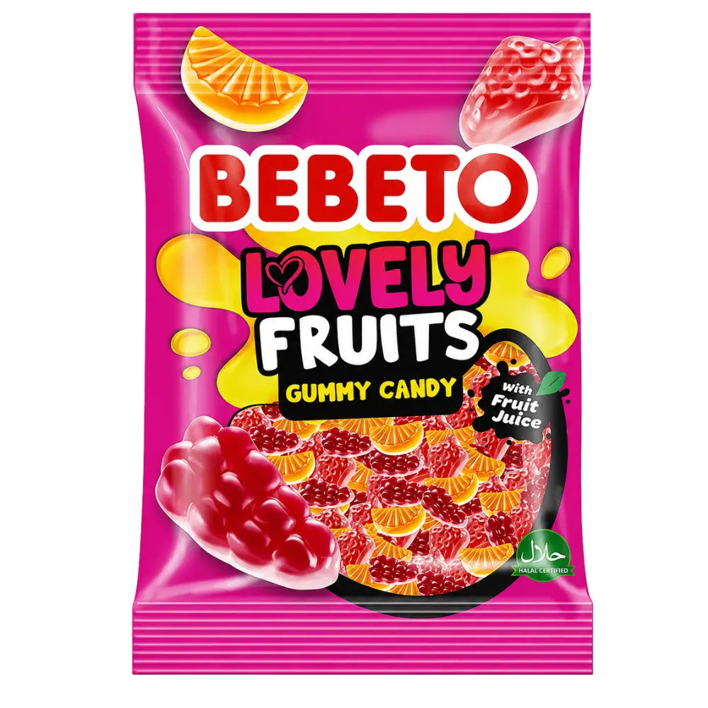 Bebeto Lovely Fruits 12 x 80g