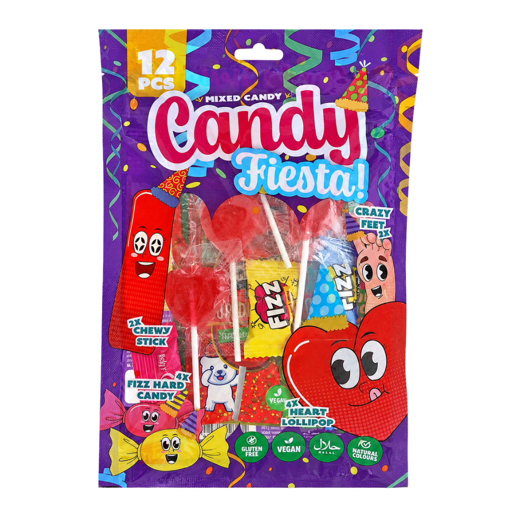 Becky's Candy Fiesta Party Bag 24 x 100g