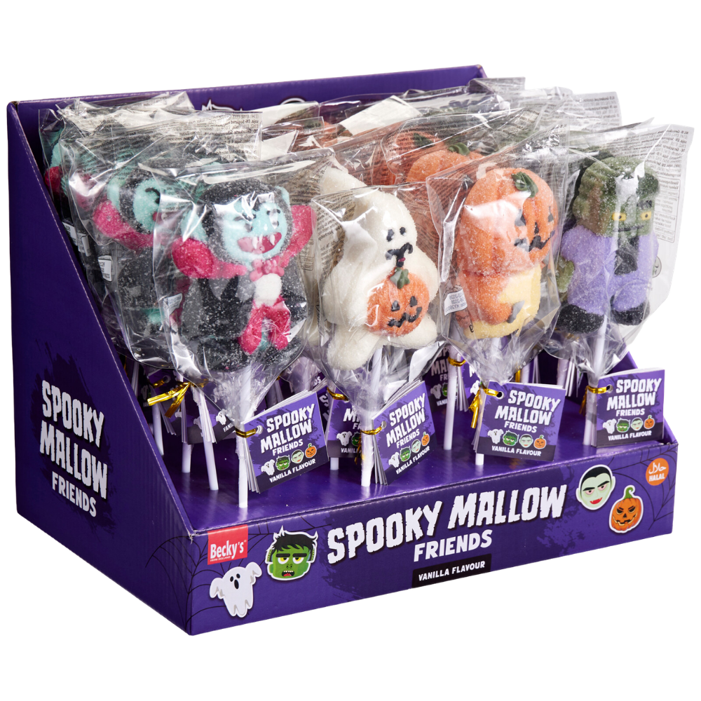 Becky's Halloween Spooky Mallow Friends 24 x 45g