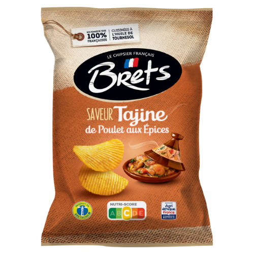 Brets Tajine de Poulet aux Epices 10 x 125g