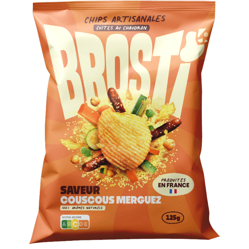 Brosti Couscous Merguez 10 x 125g