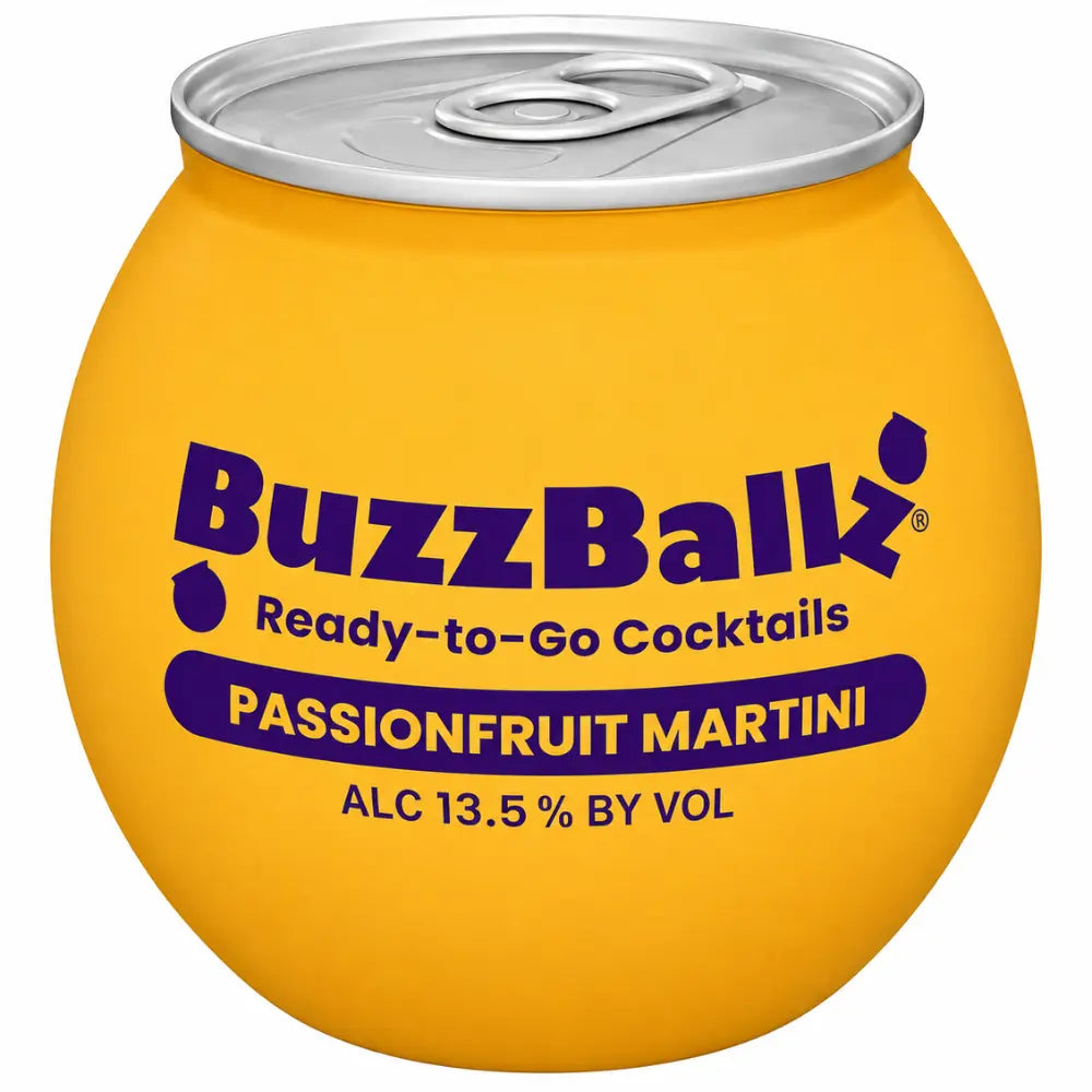 Buzzballz Passion Fruit Martini 24 x 200ml