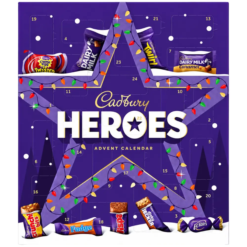 Cadbury Heroes Advent Calendar Ps 6 x 230g