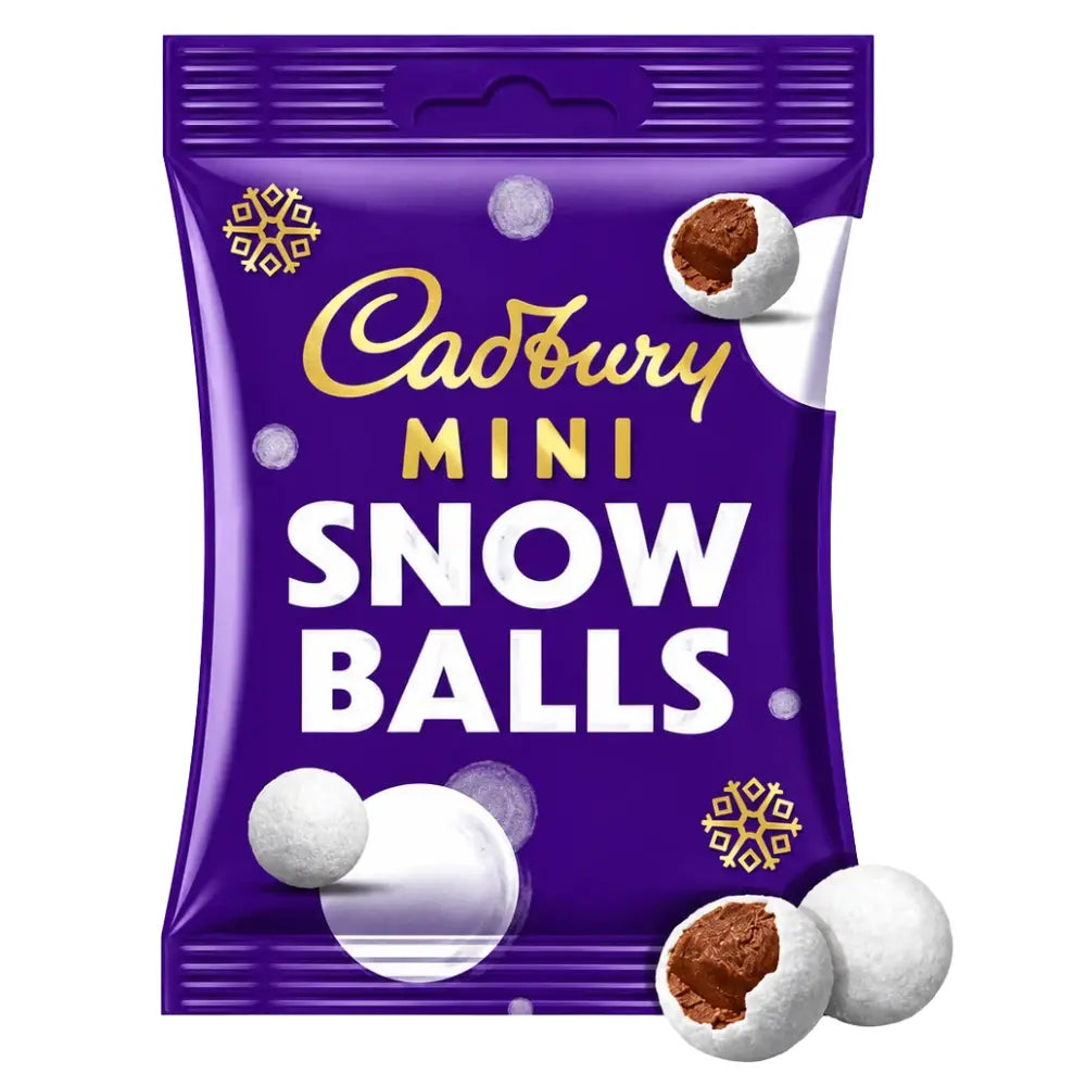 Cadbury Mini Snowballs ps 24 x 74g