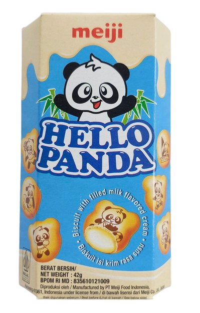 Meiji Hello Panda Milk 10 x 42g