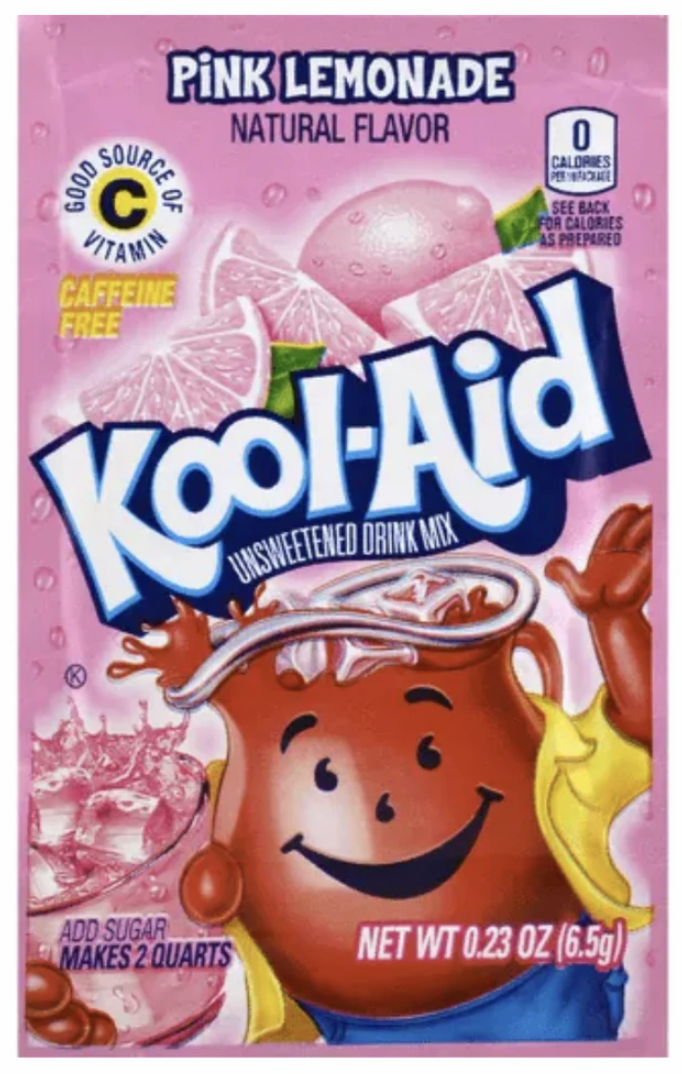 Kool Aid Roze Limonade 48 x 6,5 g
