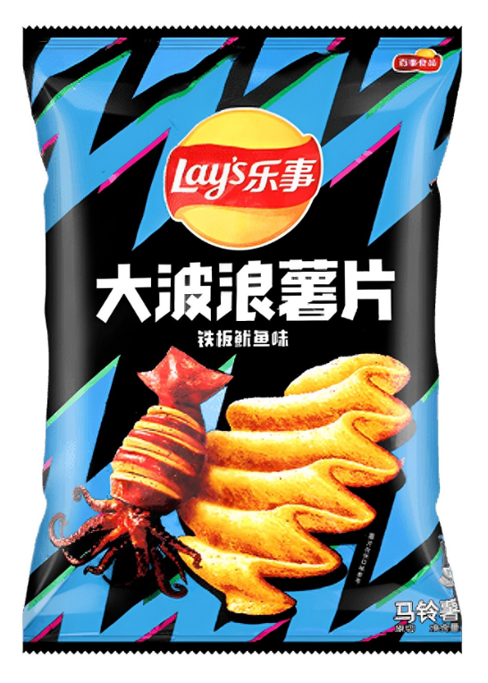 Lay's Deep Ridged Squid 22 x 70g