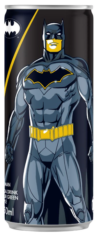 Batman Soda Sour Green Apple 24 x 250ml