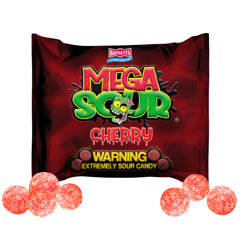 Barnetts Mega Sour Cherry 12 x 104g