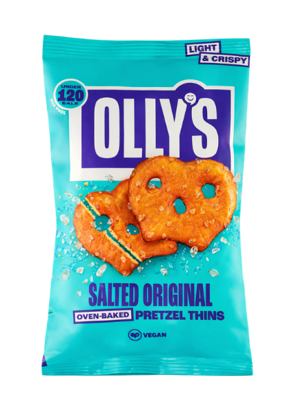 Olly's Pretzel Thins Salted Original 10 x 35g