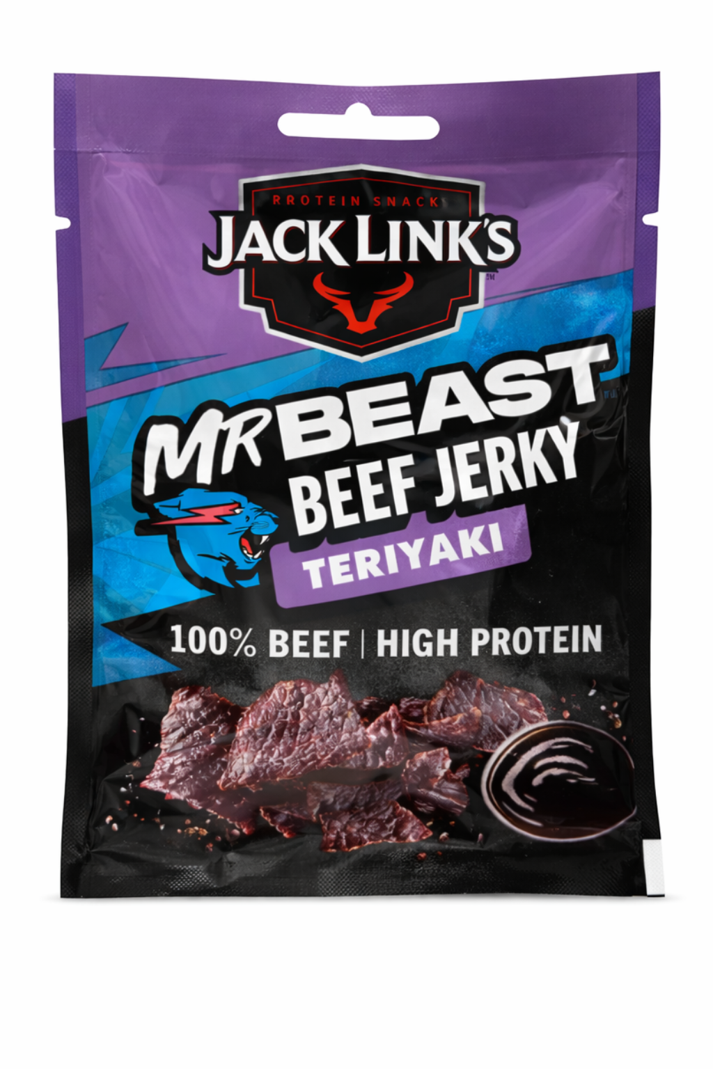 Jack Link's Beef Jerky Teriyaki Medium 12 x 25g