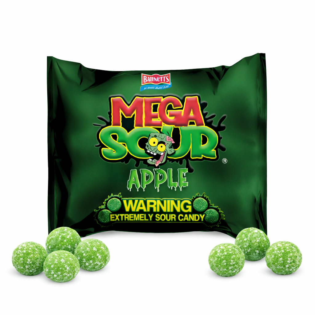 Barnetts Mega Sour Apple 12 x 104g
