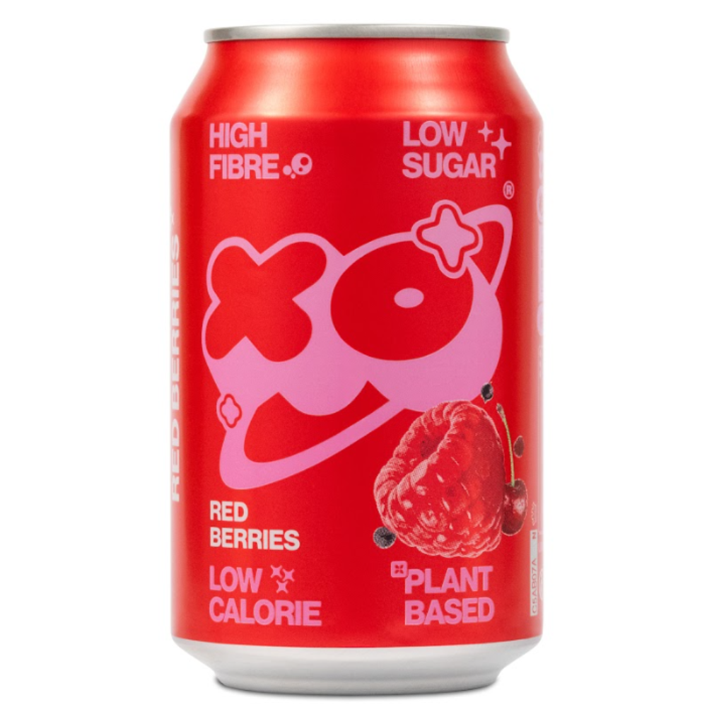 XOXO Soda Red Berries 12 x 330ml