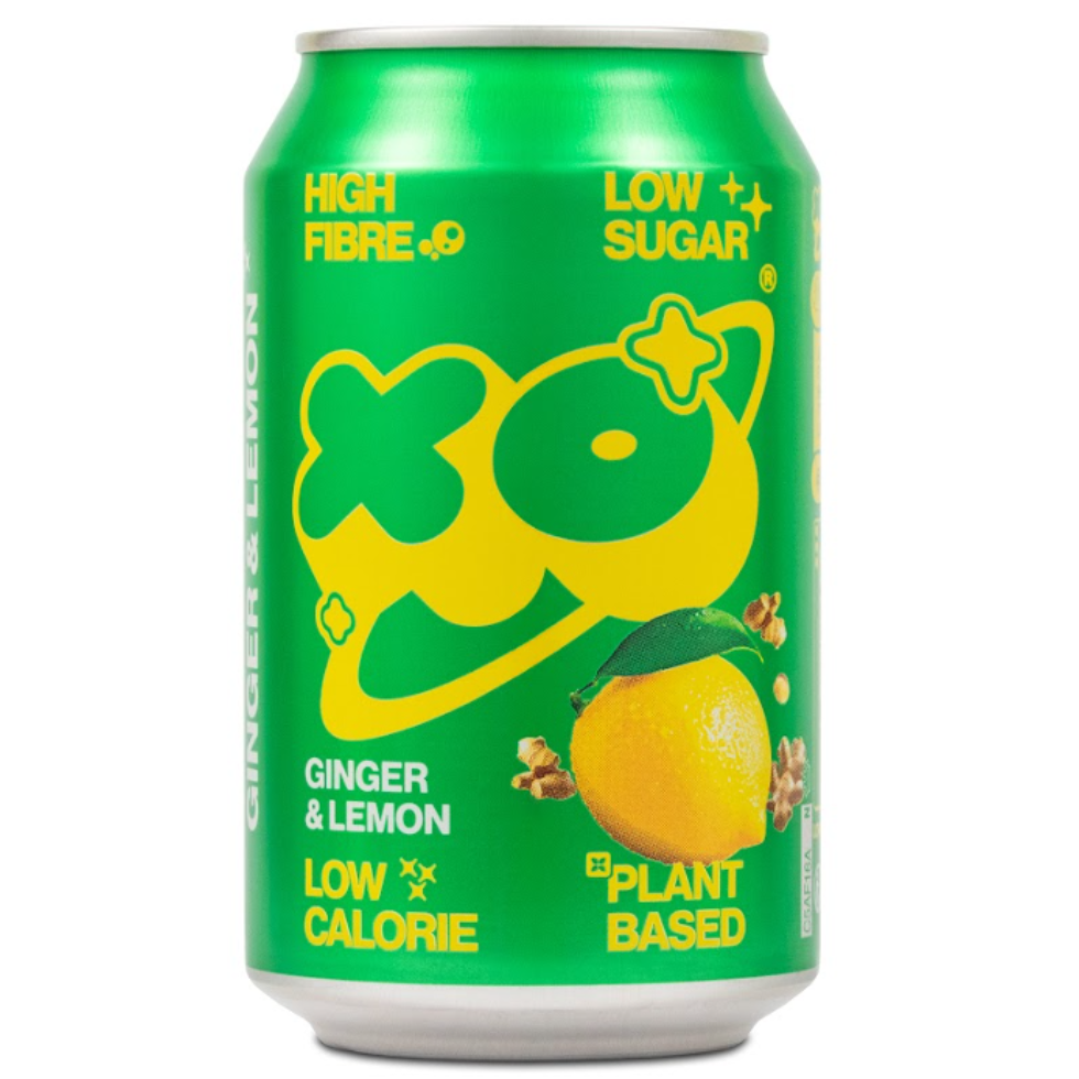 XOXO Soda Ginger & Lemon 12 x 330ml