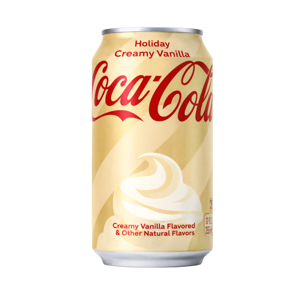 Coca Cola Holiday Creamy Vanilla 12 x 355ml
