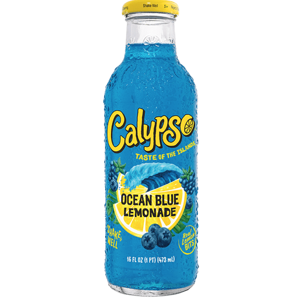 Calypso Lemonade Ocean Blue 12 x 473ml