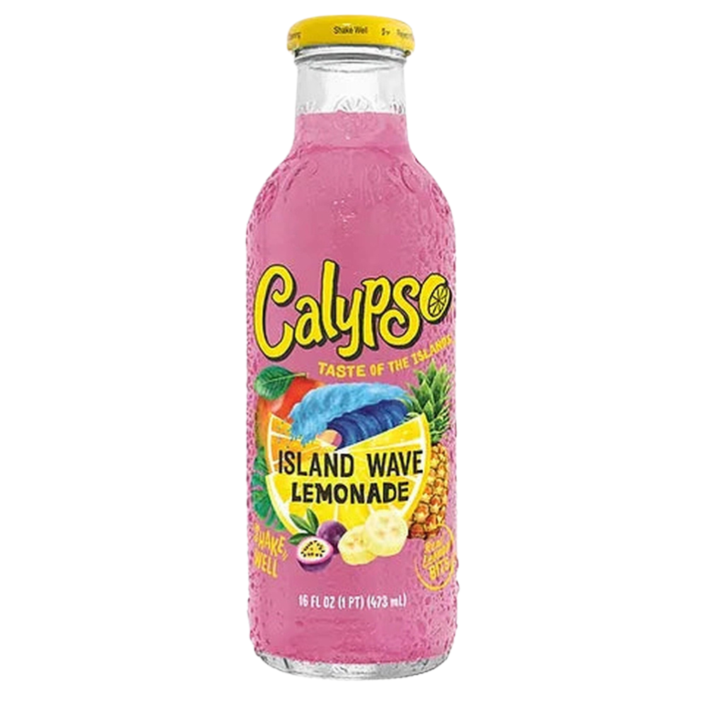 Calypso Lemonade Island Wave 12 x 473ml