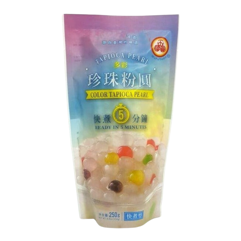 Tapioca Pearl Bubble Tea Multicolor 36 x 250g DDM 2025-06