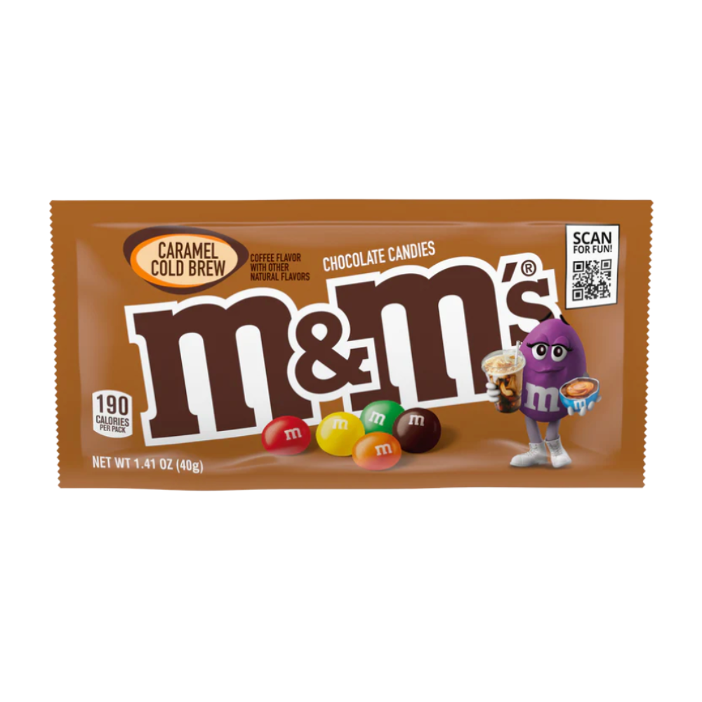 M&M's Caramel Cold Brew 24 x 40g DDM 2025-07