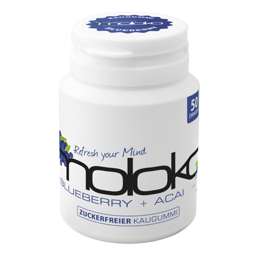 Moloko Chewing gum Blueberry + Acai 6 x 88g