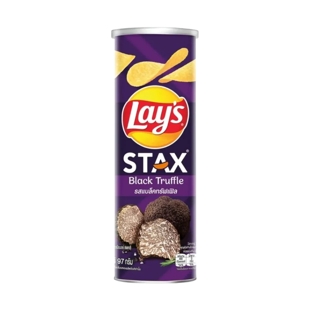 Lay's Stax Black Truffle Flavor 24 x 90g