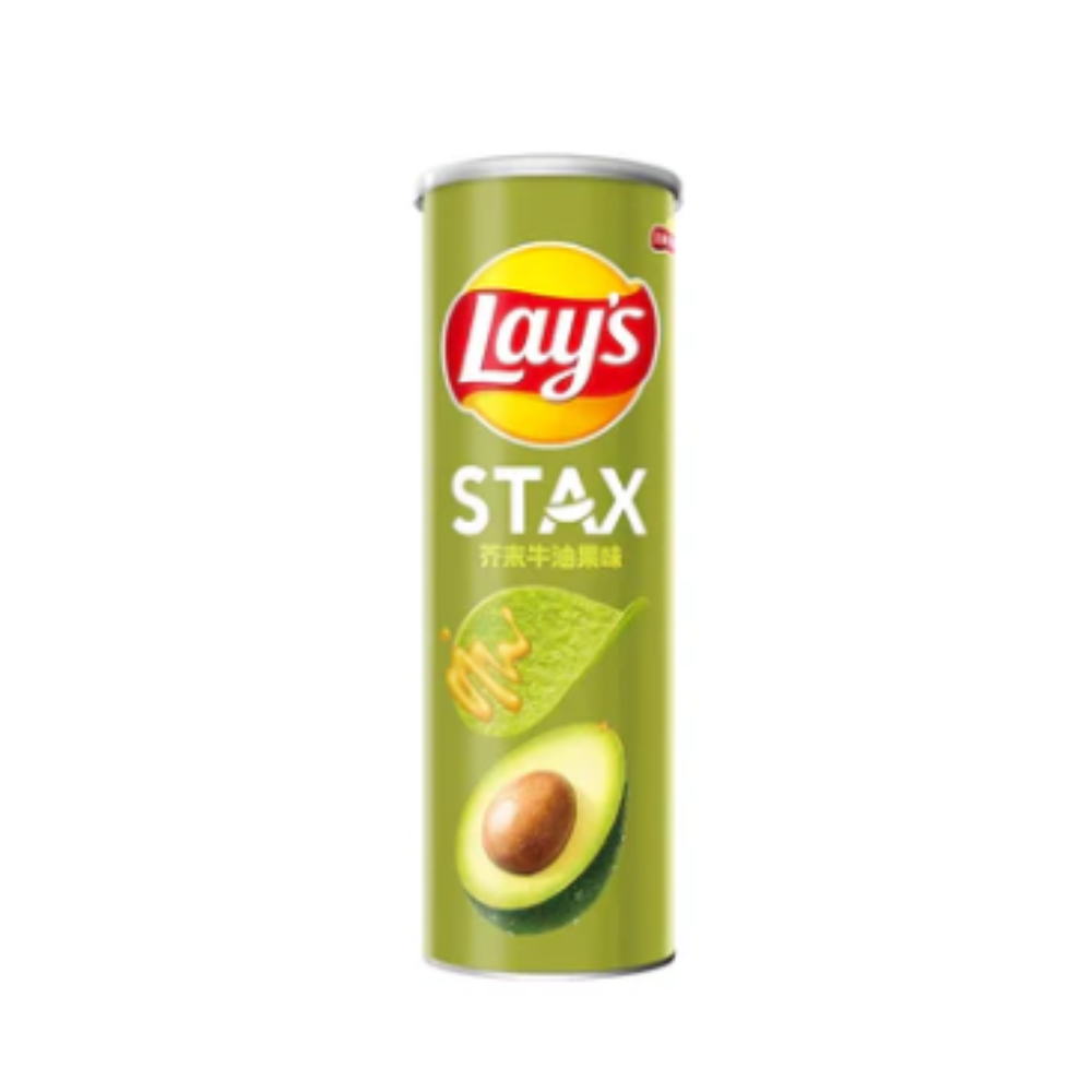 Lay's Stax Mustard Avocado Flavor 24 x 90g DDM 2026-11