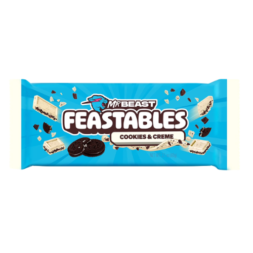 Mr Beast Feastables Cookies & Cream 10 x 60g