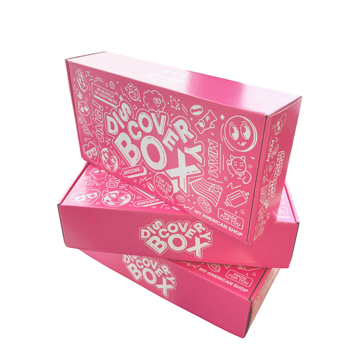 Lot de 3 Discovery Box