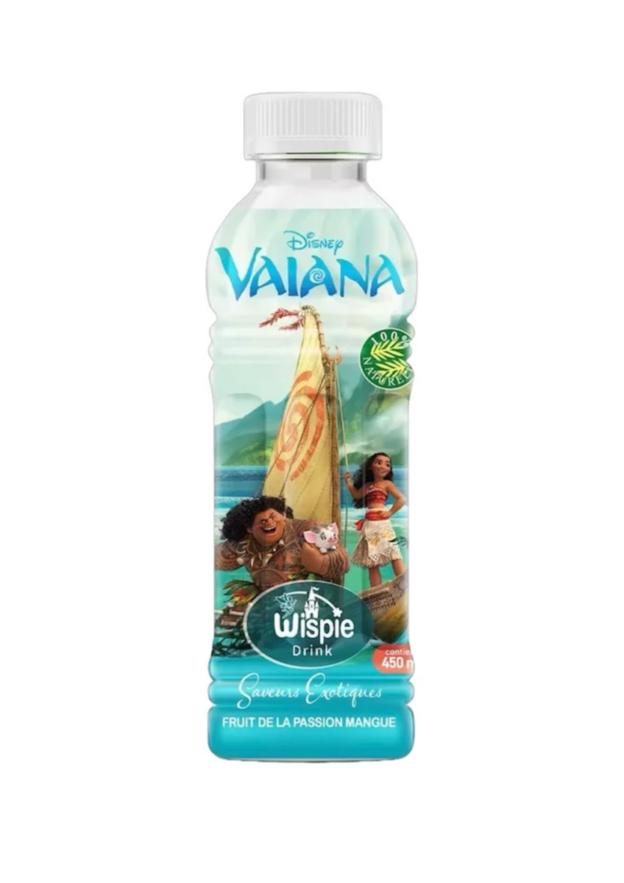 Disney Wispie Drink Vaiana Passion Fruit Mango 24 x 450ml