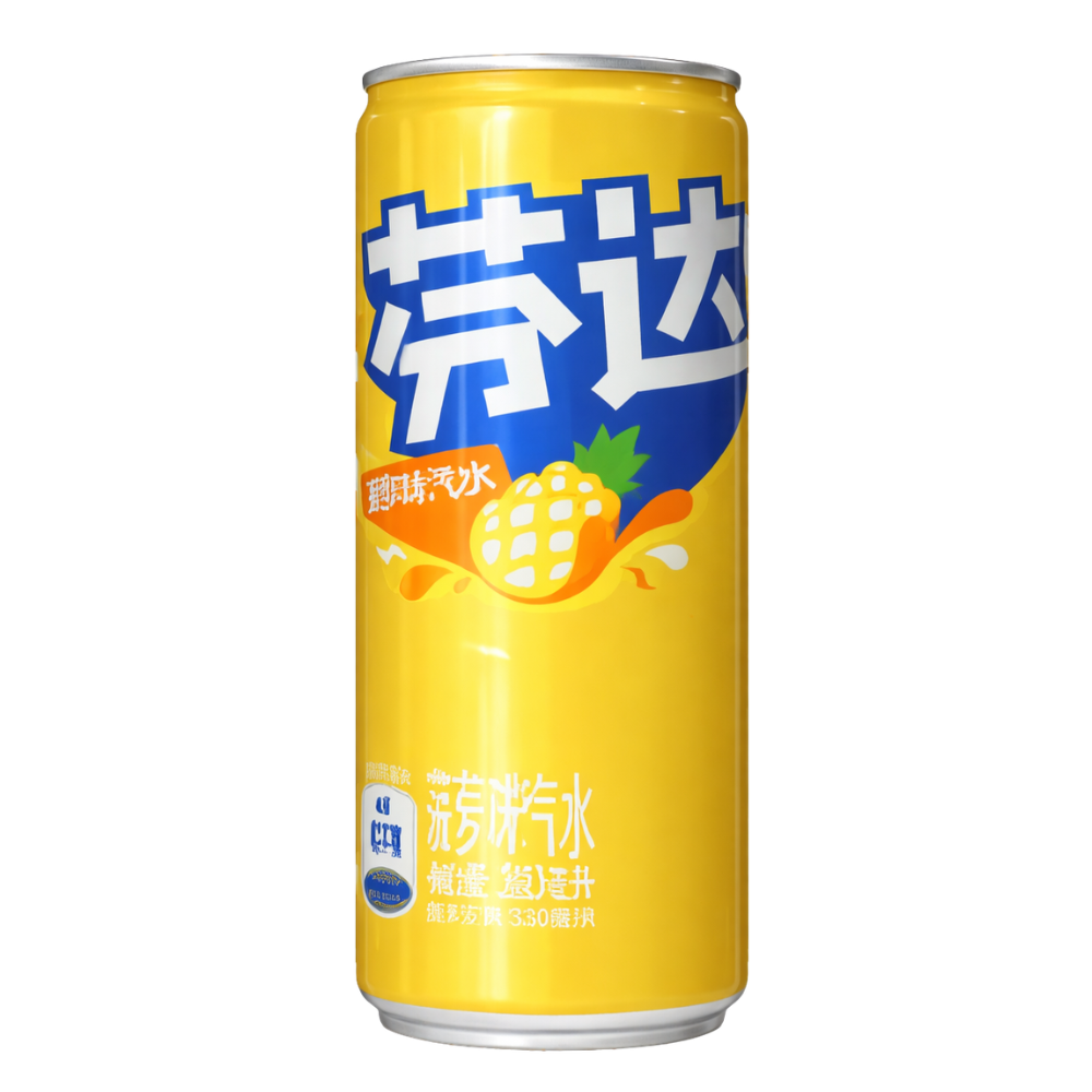 Fanta China Pineapple 24 x 330ml DDM 2026-08