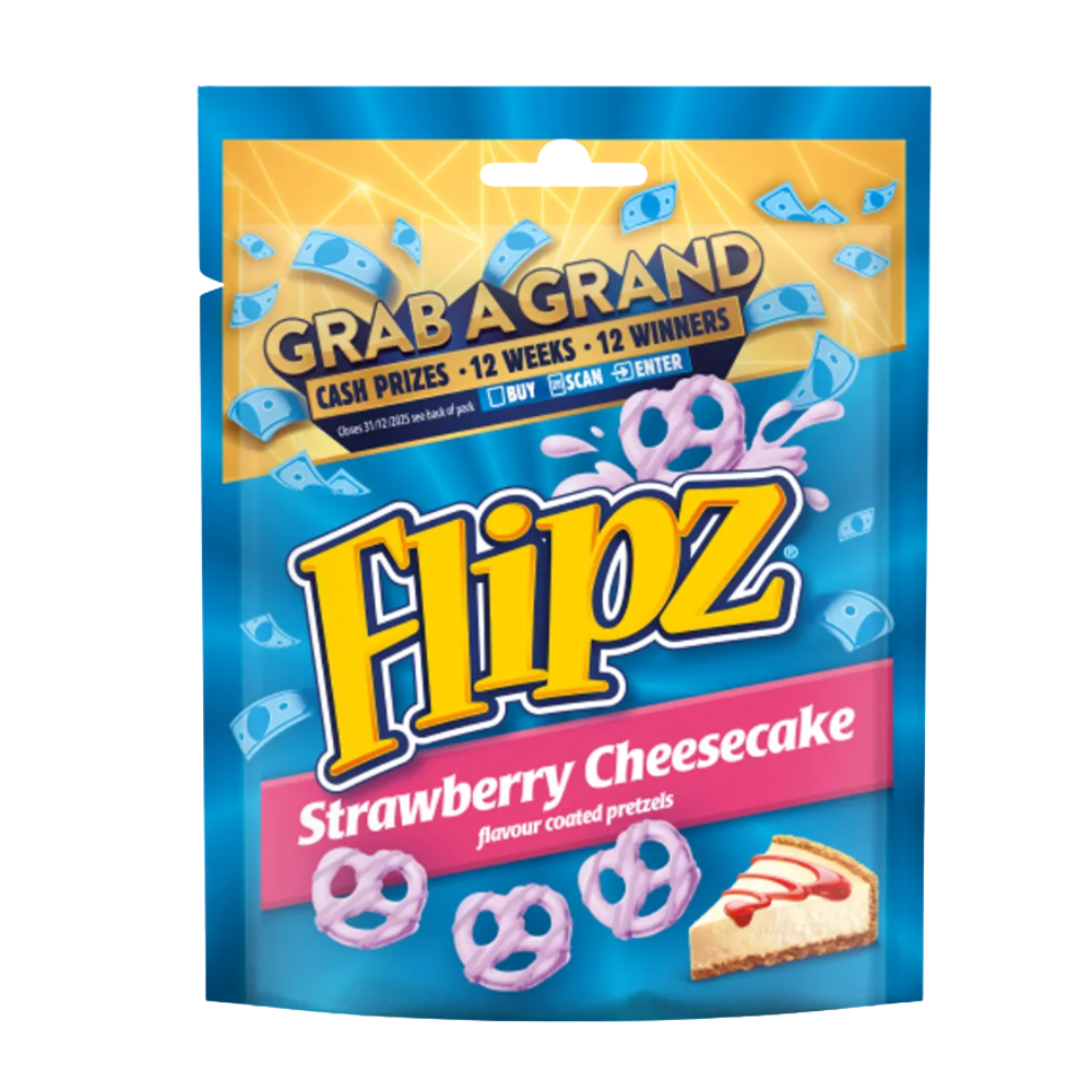 Flipz Strawberry Cheesecake 6 x 90g