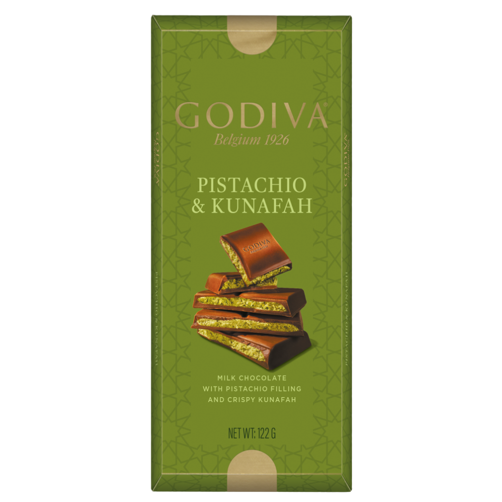 Godiva Pistachio & Kunafah 6 x 122g